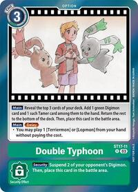Double Typhoon (Secret Crisis: Movie Memorial Pack) (ST17-11 R) [Secret Crisis]
