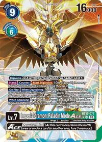 Imperialdramon: Paladin Mode ACE (Alternate Art) (BT17-077 SR) [Secret Crisis]