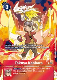Takuya Kanbara (Alternate Art) (BT17-079 R) [Secret Crisis]