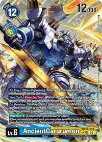 AncientGarurumon (Alternate Art) (BT17-028 SR) [Secret Crisis]