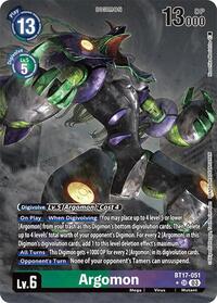 Argomon - BT17-051 (Alternate Art) (BT17-051 SR) [Secret Crisis]