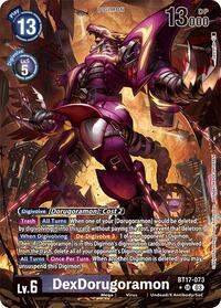 DexDorugoramon (Alternate Art) (BT17-073 SR) [Secret Crisis]