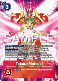 Takato Matsuki (Alternate Art) (BT17-080 R) [Secret Crisis]