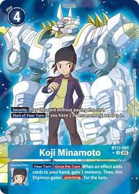 Koji Minamoto (Alternate Art) (BT17-083 R) [Secret Crisis]