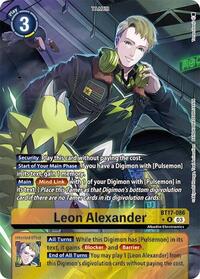 Leon Alexander (Alternate Art) (BT17-086 R) [Secret Crisis]