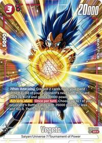 Vegeta - FB03-020 (Alternate Art) (FB03-020) [Raging Roar]