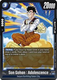 Son Gohan : Adolescence - FP-017 (FP-017) [Fusion World Promotion Cards and Packs]