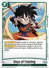 Days of Training - FB03-075 (Championship Pack 02) (FB03-075) [Tournament and Championship Promos]