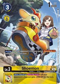 Shoemon (Digimon Liberator Promotion) (Textured) (P-134 P) [Digimon Promotion Cards]
