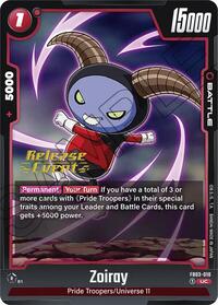 Zoiray (FB03-010) [Raging Roar Release Event Cards]