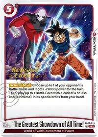 The Greatest Showdown of All Time! (FB03-024) [Raging Roar Release Event Cards]