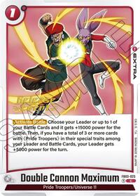 Double Cannon Maximum (FB03-025) [Raging Roar Release Event Cards]