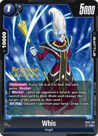 Whis (FB03-029) [Raging Roar Release Event Cards]