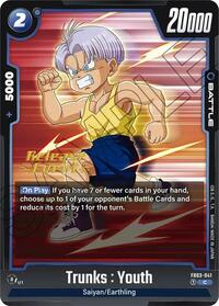 Trunks : Youth (FB03-041) [Raging Roar Release Event Cards]