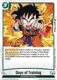 Days of Training (FB03-075) [Raging Roar Release Event Cards]