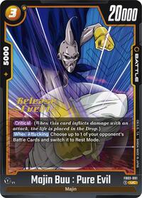 Majin Buu : Pure Evil (FB03-091) [Raging Roar Release Event Cards]