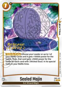 Sealed Majin (FB03-103) [Raging Roar Release Event Cards]