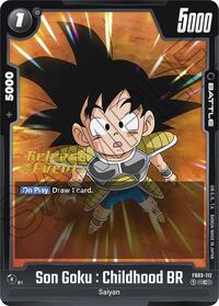 Son Goku : Childhood BR (FB03-112) [Raging Roar Release Event Cards]