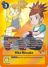 Rika Nonaka (Box Promotion Pack: Secret Crisis) (BT17-085 U) [Secret Crisis]