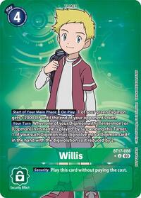 Willis (Box Promotion Pack: Secret Crisis) (BT17-088 U) [Secret Crisis]
