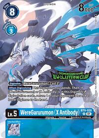 WereGarurumon (X Antibody) (August 2024 Evolution Cup Participant) (BT9-028 R) [X Record]
