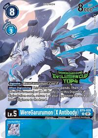 WereGarurumon (X Antibody) (August 2024 Evolution Cup Top 4) (BT9-028 R) [X Record]