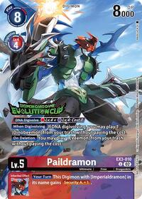 Paildramon (August 2024 Evolution Cup Participant) (EX3-010 U) [Draconic Roar]