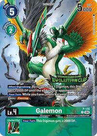 Galemon (August 2024 Evolution Cup Participant) (P-132 P) [Digimon Promotion Cards]