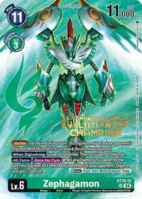 Zephagamon (August 2024 Evolution Cup Champion) (ST18-12 SR) [Starter Deck 18: Guardian Vortex]