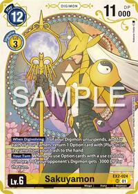 Sakuyamon (Premium Heroines Set) (EX2-024 SR) [Digital Hazard]