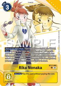 Rika Nonaka (Premium Heroines Set) (BT17-085 U) [Secret Crisis]