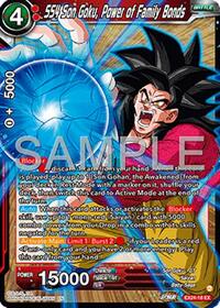 SS4 Son Goku, Power of Family Bonds (EX24-18) [Expansion Deck Box Set 24: Premium 7th Anniversary Box 2024]