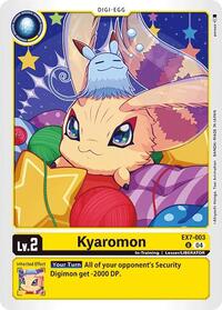 Kyaromon (EX7-003 U) [Digimon LIBERATOR]