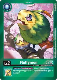 Fluffymon (Foil) (EX7-004 U) [Digimon LIBERATOR]