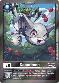 Kapurimon (Foil) (EX7-005 U) [Digimon LIBERATOR]