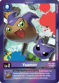 Yaamon (Foil) (EX7-006 U) [Digimon LIBERATOR]