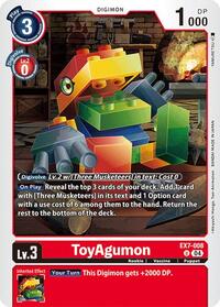 ToyAgumon - EX7-008 (EX7-008 U) [Digimon LIBERATOR]