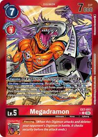 Megadramon (Foil) (EX7-011 C) [Digimon LIBERATOR]