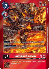 Lavogaritamon (Foil) (EX7-012 U) [Digimon LIBERATOR]