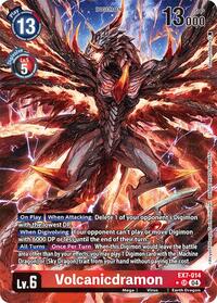 Volcanicdramon (Alternate Art) (EX7-014 SR) [Digimon LIBERATOR]