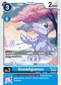 SnowAgumon (EX7-017 C) [Digimon LIBERATOR]