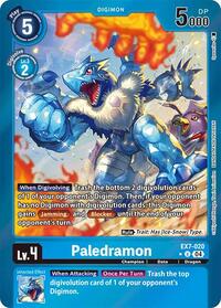 Paledramon (Foil) (EX7-020 U) [Digimon LIBERATOR]