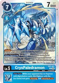 CrysPaledramon (EX7-021 R) [Digimon LIBERATOR]