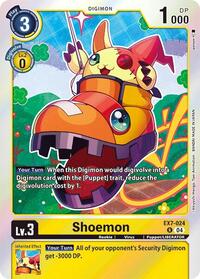 Shoemon (EX7-024 R) [Digimon LIBERATOR]