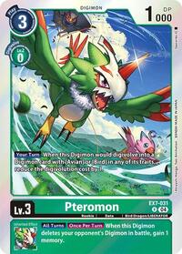 Pteromon (EX7-031 R) [Digimon LIBERATOR]