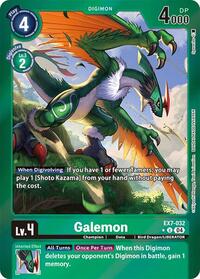 Galemon (Foil) (EX7-032 U) [Digimon LIBERATOR]
