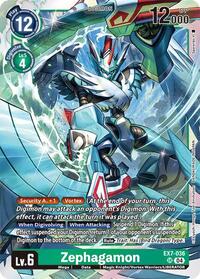 Zephagamon (EX7-036 SR) [Digimon LIBERATOR]