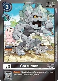 Gotsumon (Foil) (EX7-038 U) [Digimon LIBERATOR]