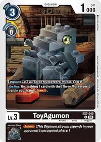 ToyAgumon - EX7-040 (EX7-040 U) [Digimon LIBERATOR]