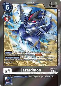 Jazardmon (Foil) (EX7-042 C) [Digimon LIBERATOR]
